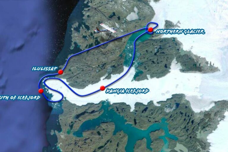 Flightseeing over Isfjorden | Ilulissat | Diskobugten - Billede 4