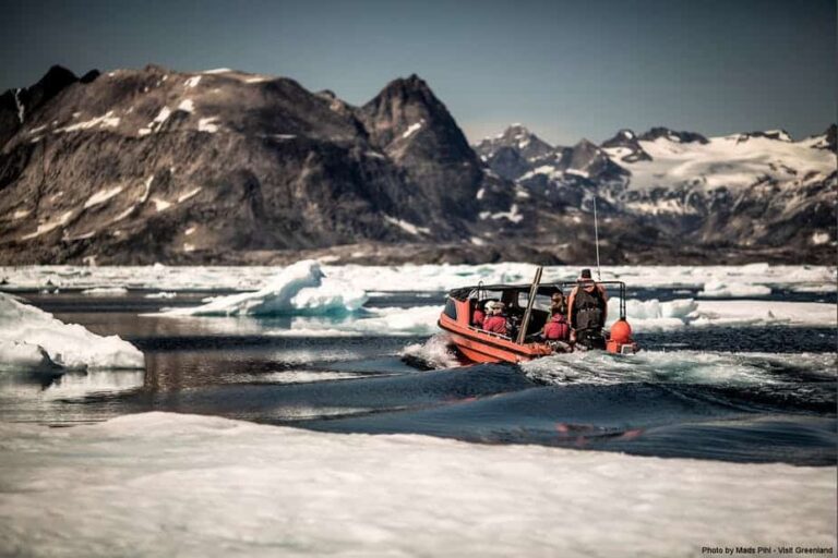Boat tour among icebergs | Tasiilaq | East Greenland - Image 2