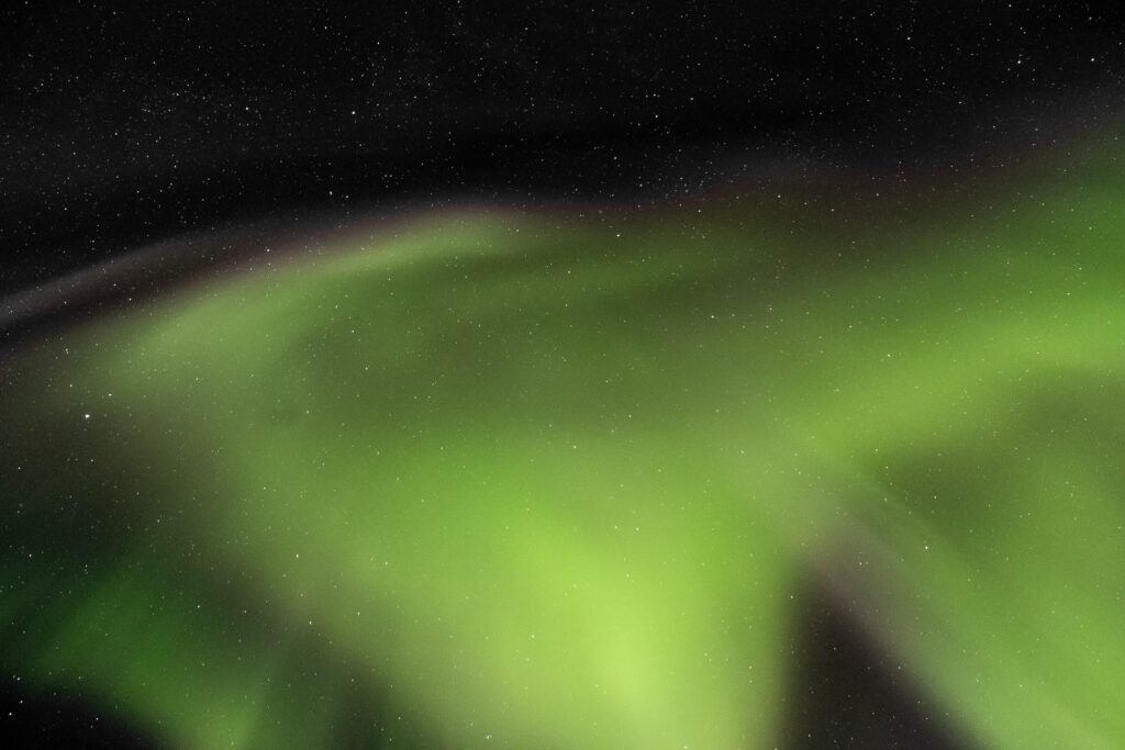 Enormt meget nordlys i hilmen