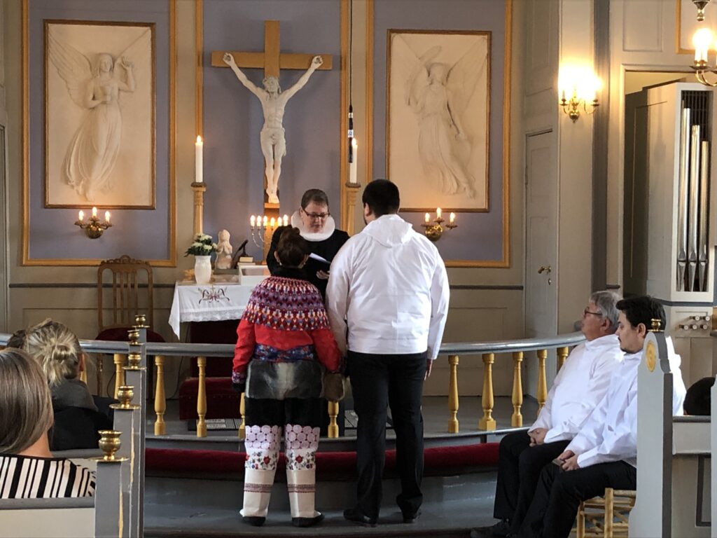 Vielse i grønlandsk kirke