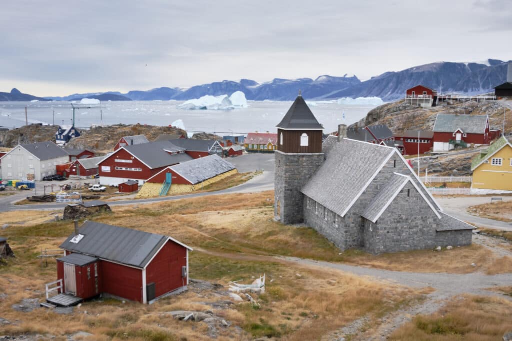 Centrum af Uummannaq