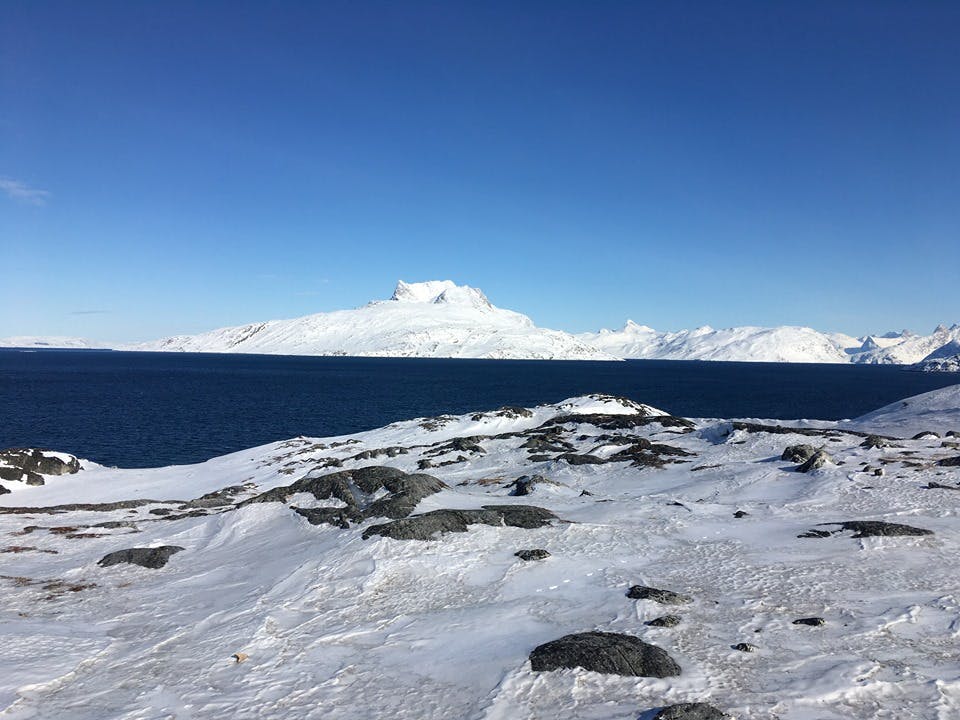 Sermitsiaq nær Nuuk