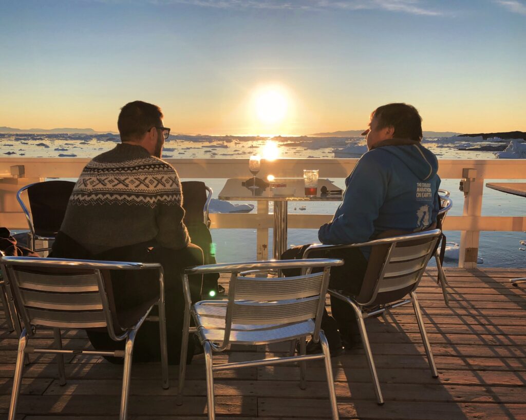 Midnight sun, Ilulissat