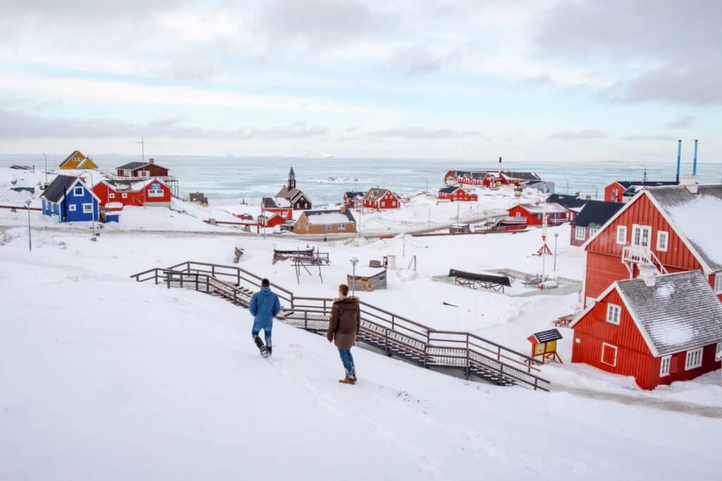 Walkning around Ilulissat