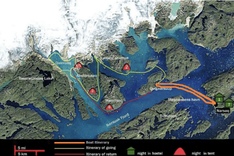 Kayaking and Ice trekking 8 days
