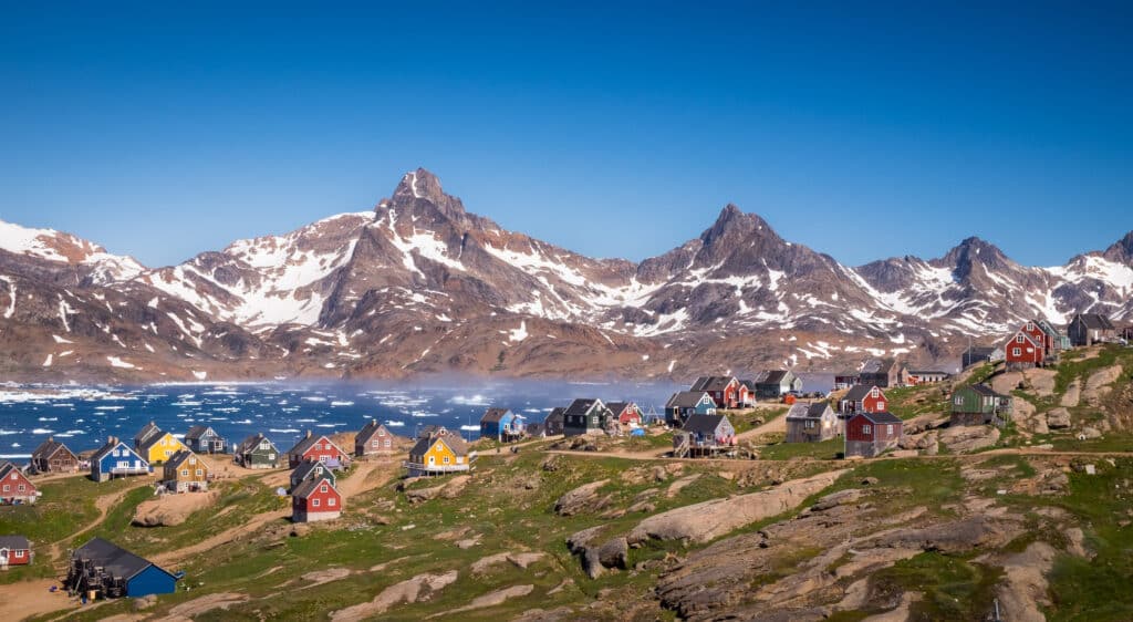 Tasiilaq and the King Oscar Fjord