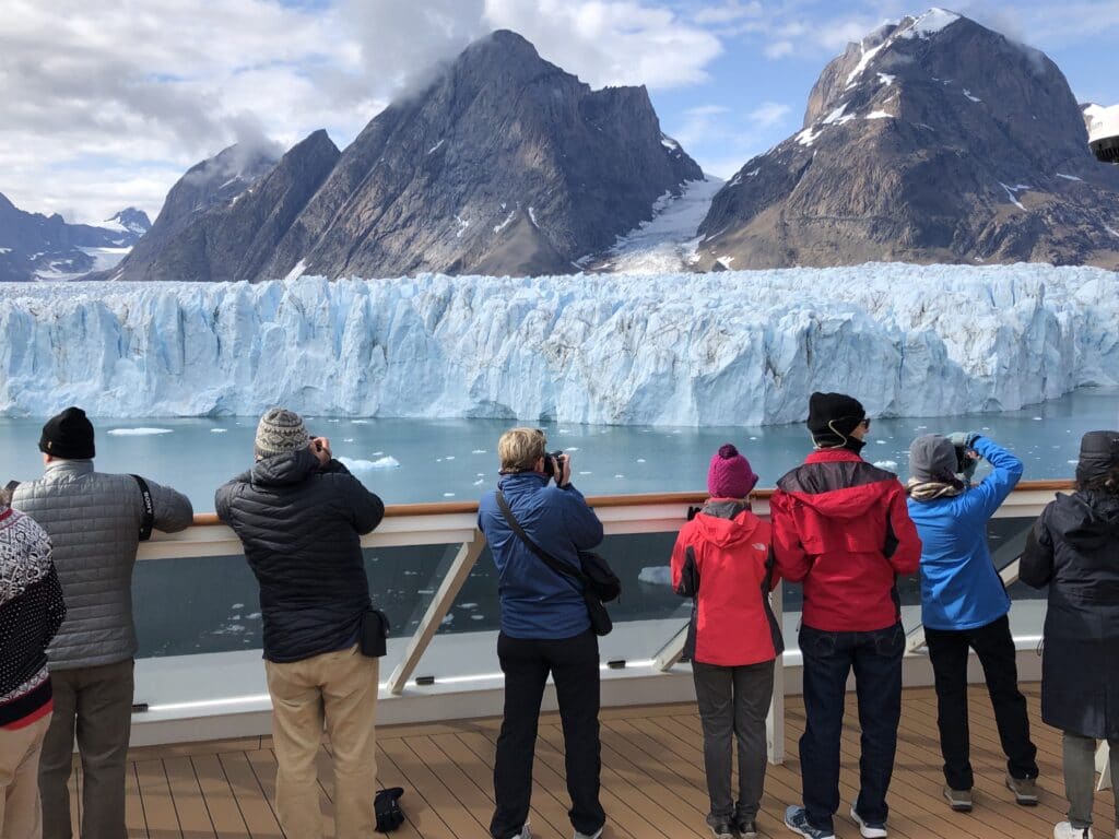 Glacier in East Greenland