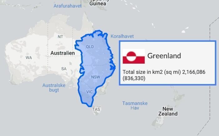 The true size of Greenland, should it be a Continent? | Guide to Greenland