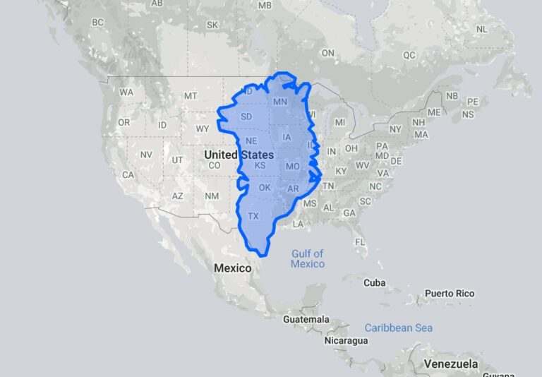 Greenland Map