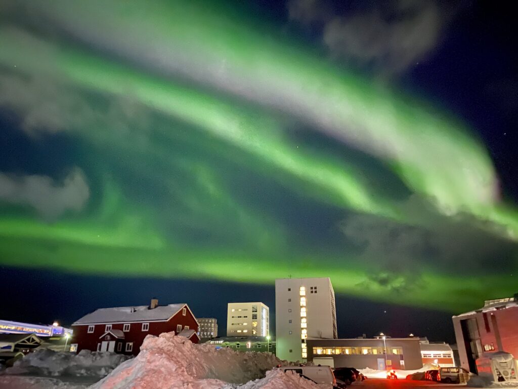 Northen Ligths over Nuuk