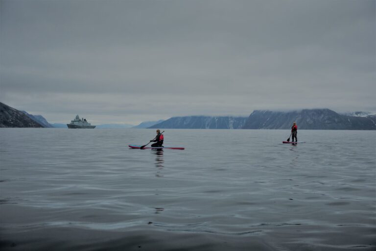 Stand up paddleboard with Whales or by Sermitsiaq waterfall | Nuuk - Image 3