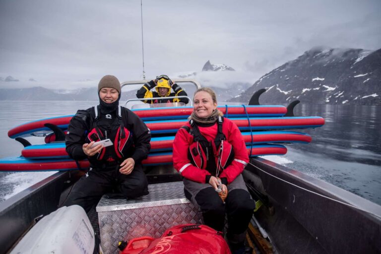 Stand up paddleboard with Whales or by Sermitsiaq waterfall | Nuuk - Image 7