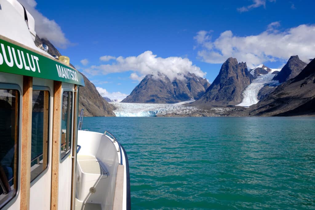Boat tour to the Eternity Fjord north of Maniitsoq - Guide to Greenland