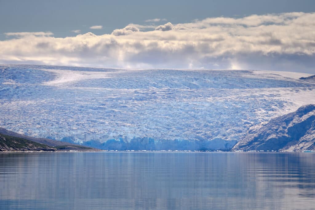 Glacier at the end of the Eternity Fjord near Maniitsoq