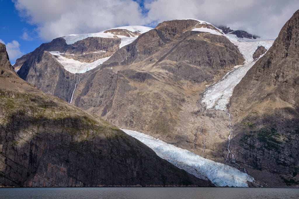 Glaciers everywhere in the Eternity Fjord near Maniitsoq