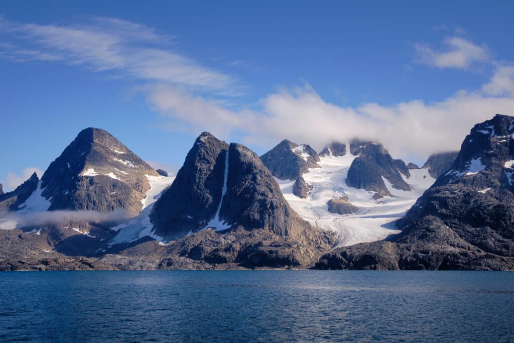 Peaks of Hamborgerland near Maniitsoq