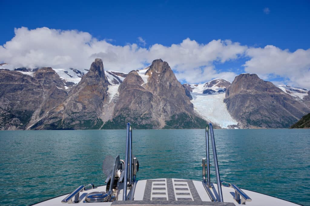 Views towards the end of the Eternity Fjord near Maniitsoq
