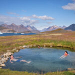 Soaking in the Uunartoq Hot Spring near Qaqortoq