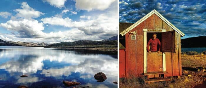 Camping during the Arctic Circle Trail