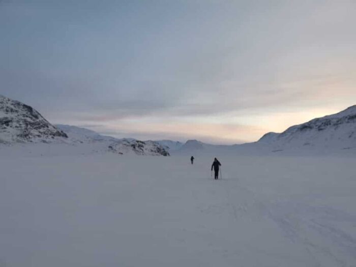 Last stretch before reaching Innajuattoq II aka the Lake house. Photo: Laura Balslev.
