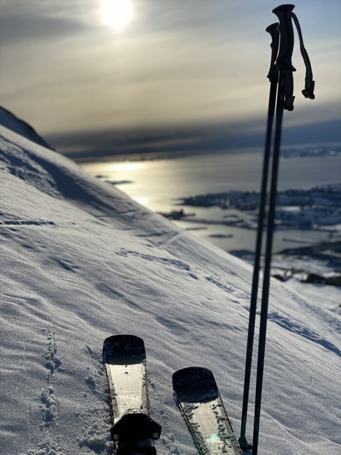 Alpine skiing in Nuuk