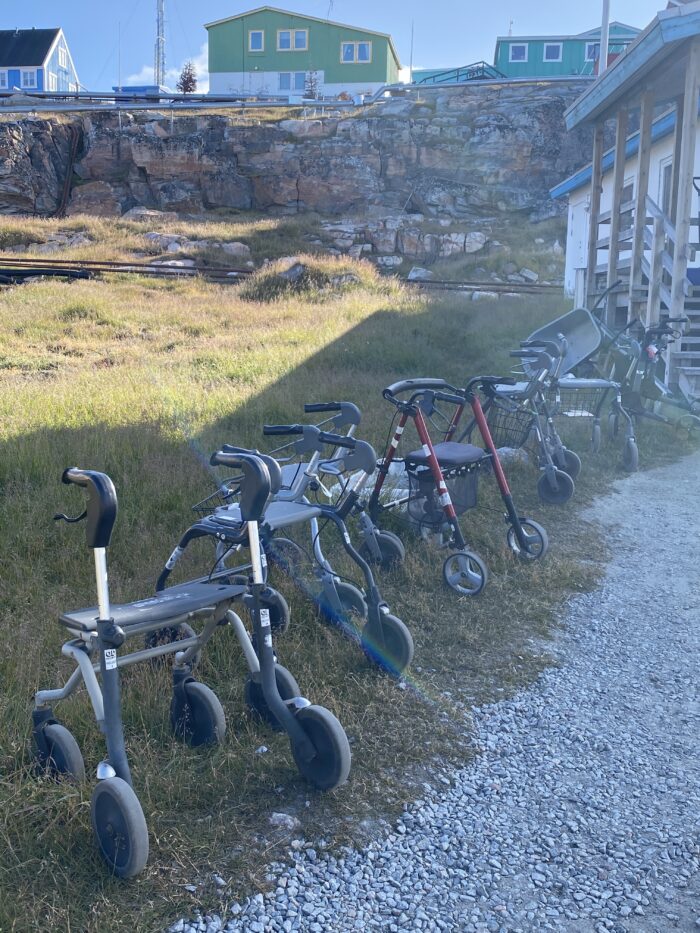 De ældre som mødes
