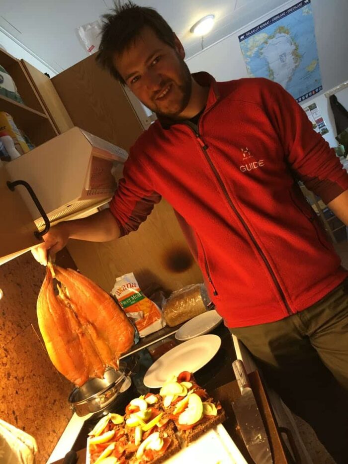 greenlandic food dinner