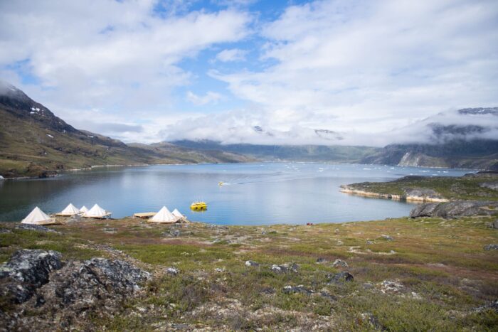 Camp in Nuuk icefjord- Guide to Greenland
