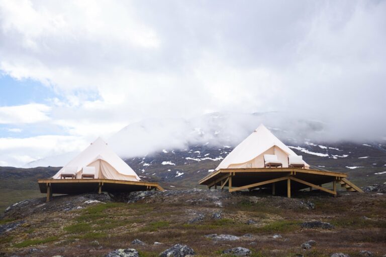 Nuuk fjord tent Guide to Greenland
