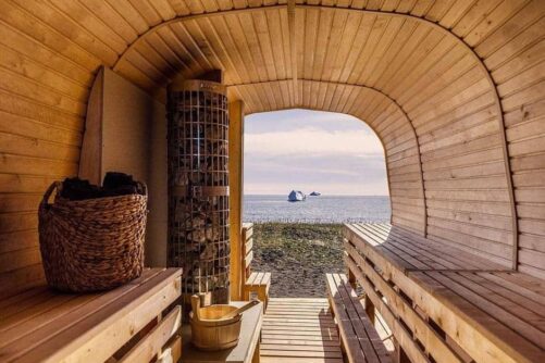 Black Sand Beach Sauna Experience | Qeqertarsuaq | Disko Bay