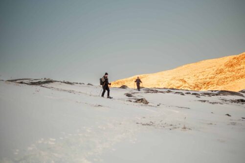 Snowshoeing among the Mountains | Nuuk