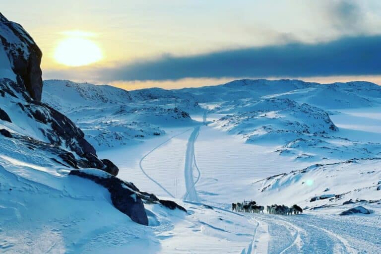 Ice fishing with local fisherman at UNESCO heritage site | Ilulissat - Image 2