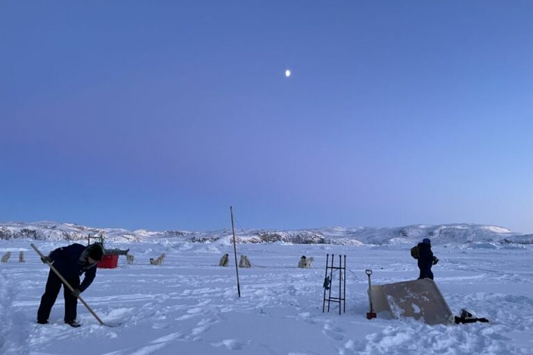 Ice fishing with local fisherman at UNESCO heritage site | Ilulissat - Image 6