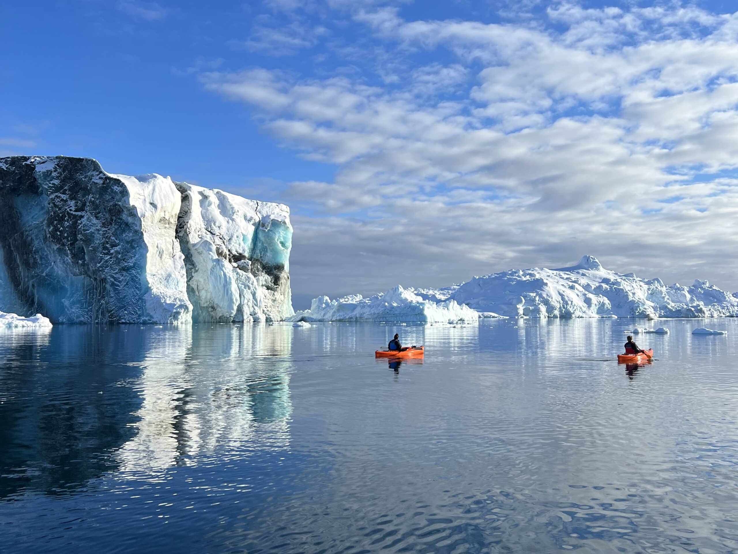 Kayak Tour In Ilulissat Icefjord From The Boat Ilulissat Guide To Kayak Tour In Ilulissat Icefjord From The Boat Ilulissat Guide To