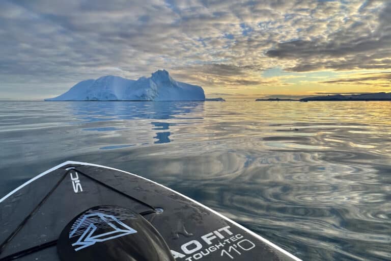 Private Stand-Up Paddle in Ilulissat Icefjord from the boat | Ilulissat - Image 2