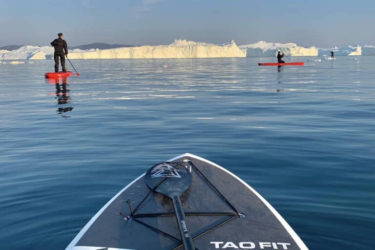 Private Stand-Up Paddle in Ilulissat Icefjord from the boat | Ilulissat - Image 4