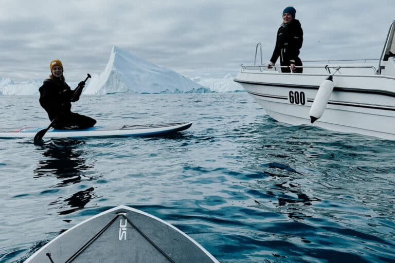 Private Stand-Up Paddle in Ilulissat Icefjord from the boat | Ilulissat - Image 5