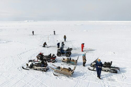 Icefishing in Ilulissat