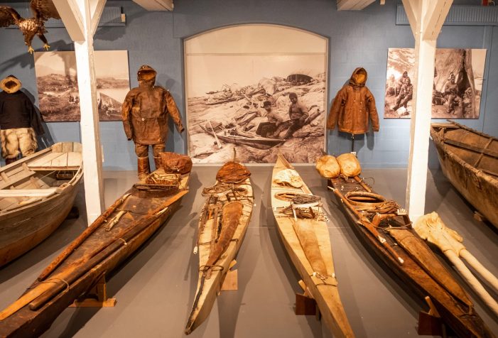 Kayaking-exhibition-at-National-Museum-in-Nuuk-cultural-activity-city-tour-Guide-to-Greenland Kayaking-exhibition-at-National-Museum-in-Nuuk-cultural-activity-city-tour-Guide-to-Greenland