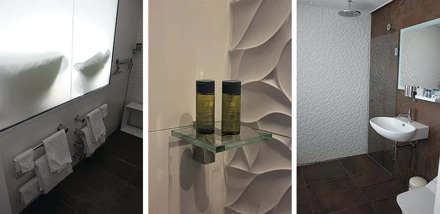 High standard bathroom equipped with everything you need