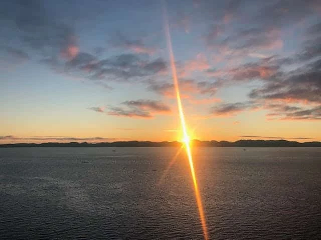 Sunset in Nuuk
