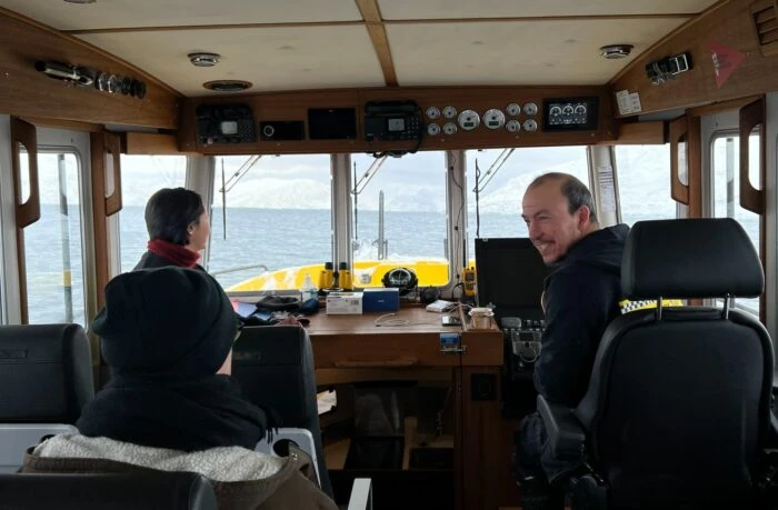 The captain and the crew