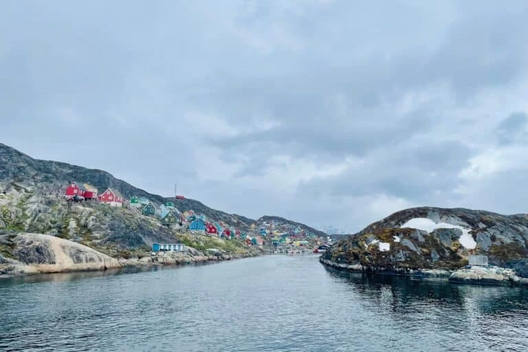 Kangaamiut settlement