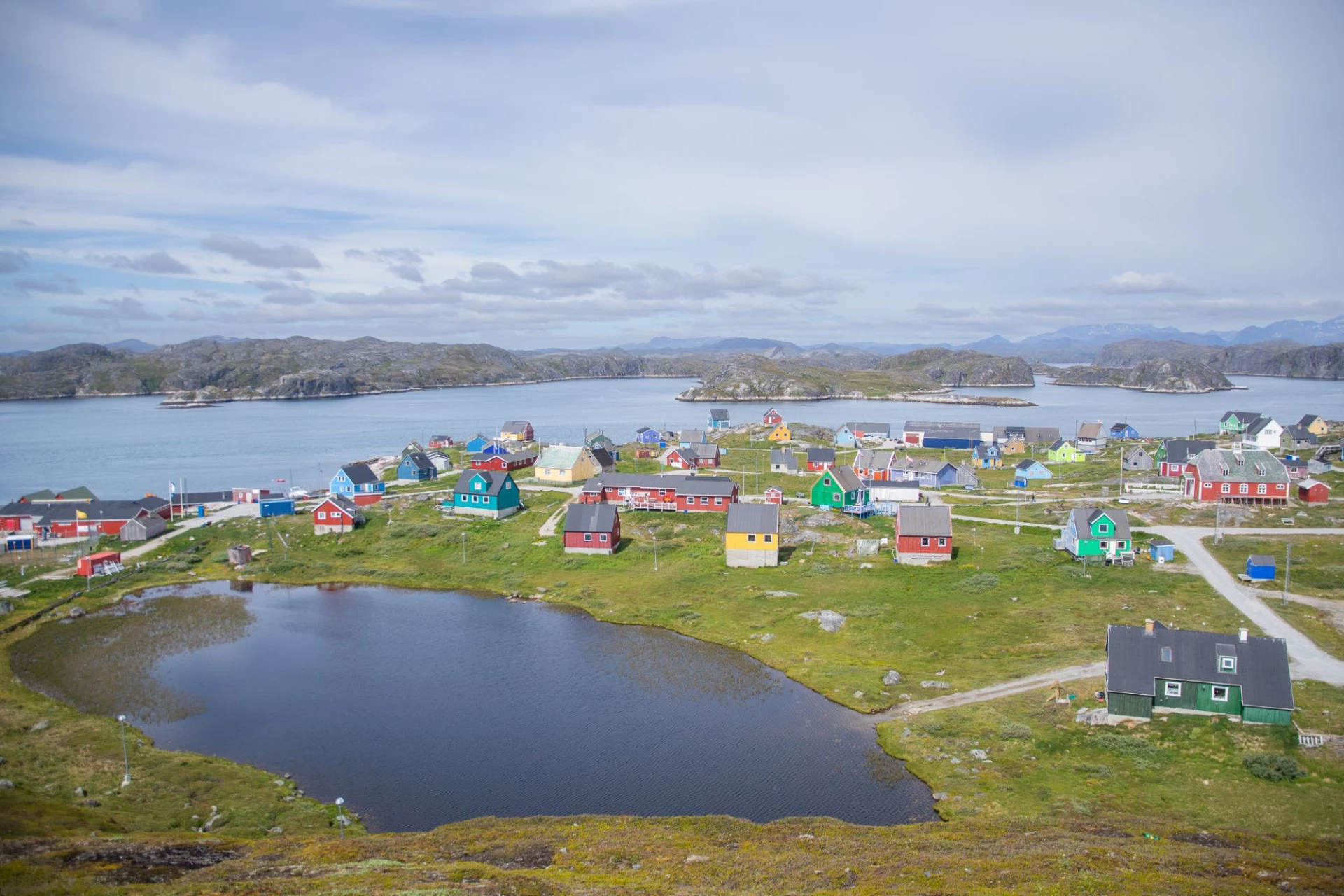 The settlement of Qeqertarsuatsiaat