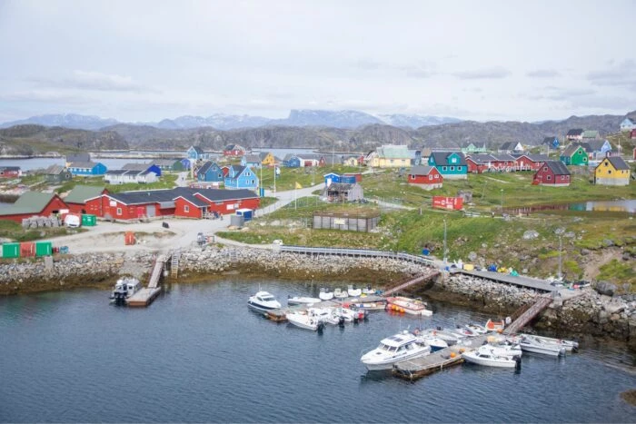 harbor in Qeqertarsuatsiaat
